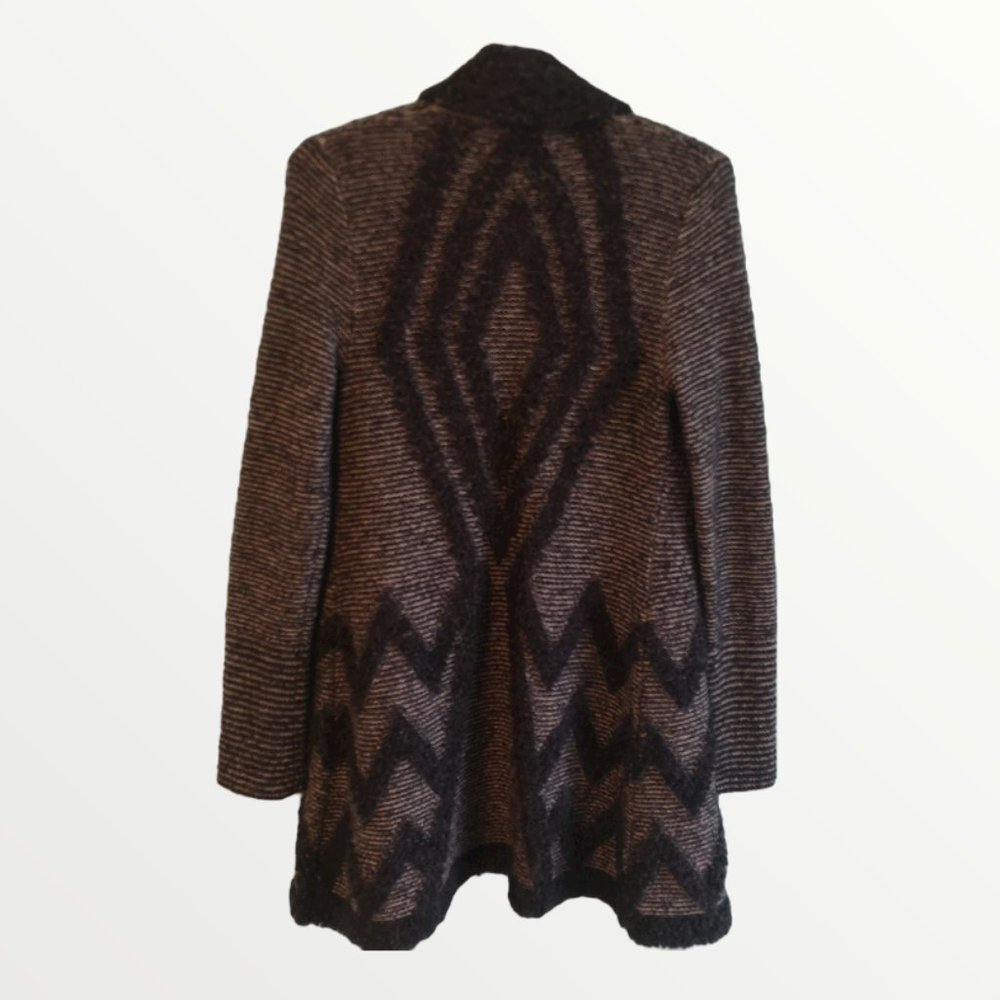 Angel of the North ANTHROPOLOGIE - Gorgeous Long Wool Blend Sweater